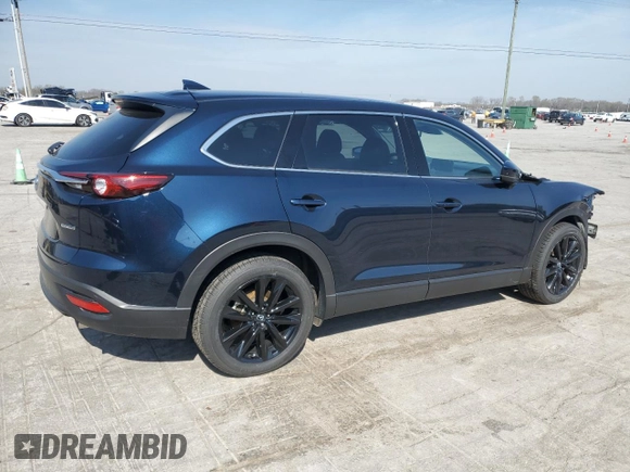 2023 Mazda CX-9 Touring Plus with VIN JM3TCBAY5P0645457, listed as a Copart auction lot 49385325 with 45,527 mi miles and Salvage title. Bid and sale history available at DreamBid. Image 3.