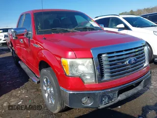 2010 Ford F-150 XL with VIN 1FTEX1C88AFA64990, listed as a IAAI auction lot 41411875 with 257,865 mi miles. Bid and sale history available at carsss.com. Image 1.