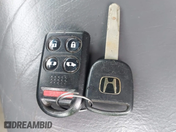 2005 Honda Odyssey EX-L with VIN 5FNRL38725B001662, listed as a IAAI auction lot 42693301 with 161,114 mi miles and . Bid and sale history available at DreamBid. Image 11.