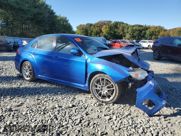 2012 Subaru Impreza Sedan WRX WRX STI with VIN JF1GV8J69CL023562, listed as a Copart auction lot 74596284 with 0 mi miles and Salvage Title. Bid and sale history available at carsss.com. Image 4.