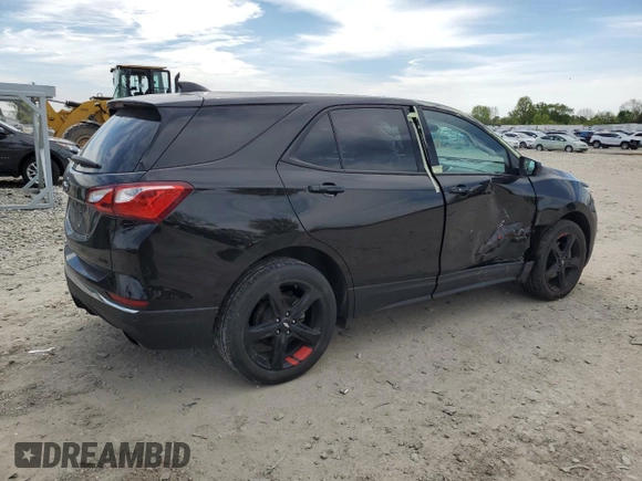 2020 Chevrolet Equinox LT z VIN 2GNAXVEX3L6124270, wystawiony jako Copart lot #53181565 z przebiegiem 43 230 mil mil oraz Szkoda całkowita • Salvage title. Historia ofert i sprzedaży dostępna na DreamBid. Obrazek 3.