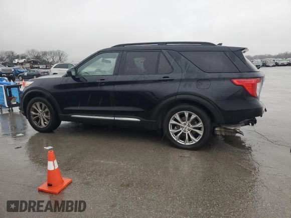 2020 Ford Explorer XLT z VIN 1FMSK7DH4LGA44778, wystawiony jako Copart lot #46274005 z przebiegiem 88 090 mil mil oraz Szkoda całkowita • Salvage title. Historia ofert i sprzedaży dostępna na DreamBid. Obrazek 2.