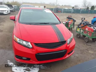 2012 Honda Civic Cpe Si with VIN 2HGFG4A51CH709383, listed as a IAAI auction lot 42005780 with 196,958 mi miles. Bid and sale history available at carsss.com. Image 12.