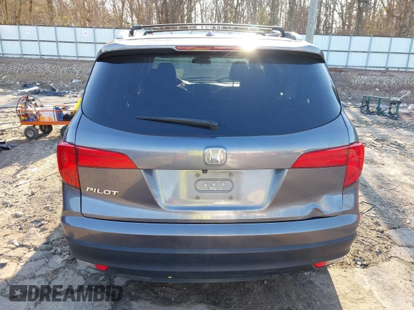 2016 Honda Pilot EX-L z VIN 5FNYF5H54GB041614, wystawiony jako IAAI lot #41505898 z przebiegiem Nie podano mil oraz . Historia ofert i sprzedaży dostępna na DreamBid. Obrazek 15.
