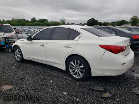 2015 Infiniti Q50 Premium z VIN JN1BV7AR9FM396109, wystawiony jako Copart lot #58215035 z przebiegiem 134 482 mil mil oraz Szkody całkowita. Historia ofert i sprzedaży dostępna na DreamBid. Obrazek 2.