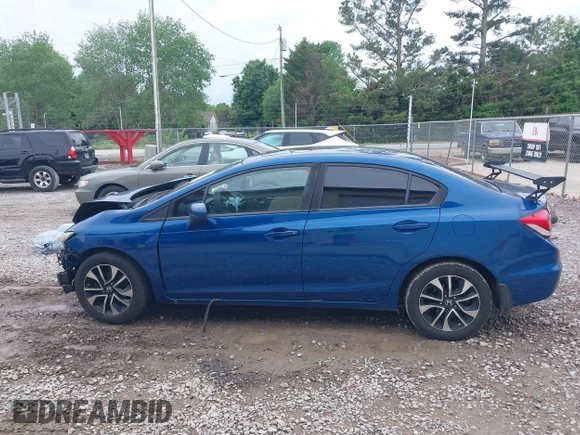 2015 Honda Civic EX with VIN 2HGFB2F85FH550720, listed as a IAAI auction lot 42095237 with 242,324 mi miles and . Bid and sale history available at DreamBid. Image 15.