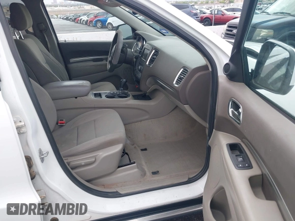 2013 Dodge Durango SXT with VIN 1C4RDJAG7DC659050, listed as a IAAI auction lot 42637236 with 162,458 mi miles and . Bid and sale history available at DreamBid. Image 5.