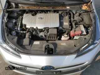 2021 Toyota Prius LE z VIN JTDL9MFU8M3030193, wystawiony jako Copart lot #59482995 z przebiegiem 48 202 mil mil oraz Szkoda całkowita • Salvage title. Historia ofert i sprzedaży dostępna na DreamBid. Obrazek 11.