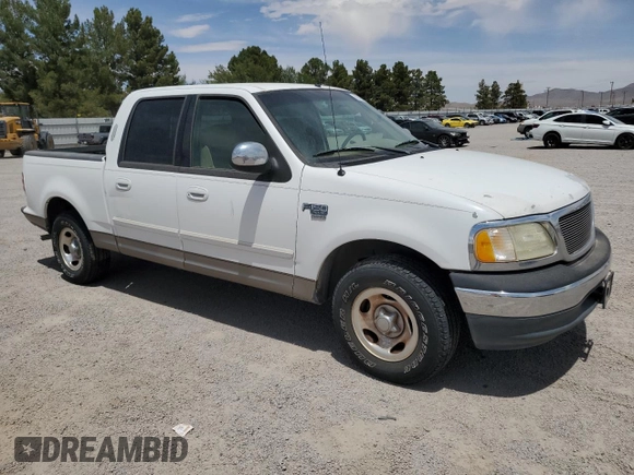 2001 Ford F-150 XLT with VIN 1FTRW07W41KA62569, listed as a Copart auction lot 56783475 with 222,630 mi miles and Clean title. Bid and sale history available at DreamBid. Image 4.