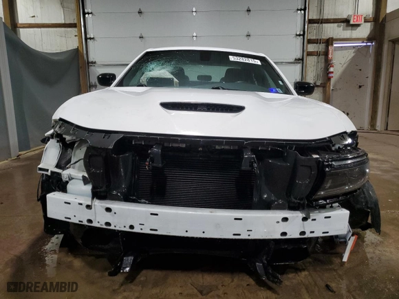 2023 Dodge Charger GT with VIN 2C3CDXHG3PH607144, listed as a Copart auction lot 53282815 with 53,749 mi miles and Salvage Title. Bid and sale history available at carsss.com. Image 5.