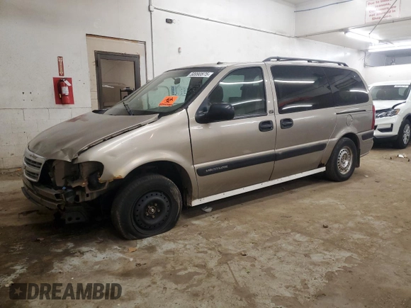 2002 Chevrolet Venture Plus 1SB with VIN 1GNDX03E32D138557, listed as a Copart auction lot 58990875 with Not provided miles and Salvage title. Bid and sale history available at DreamBid. Image 1.