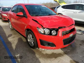 2015 Chevrolet Sonic LT with VIN 1G1JC5SH8F4162447, listed as a Copart auction lot 82182954 with 114,956 mi miles and Salvage Title. Bid and sale history available at DreamBid. Image 4.