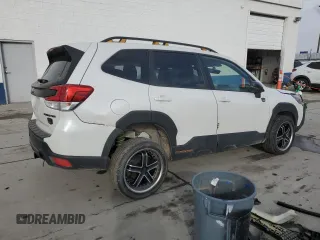 2022 Subaru Forester Wilderness with VIN JF2SKAMC1NH422866, listed as a Copart auction lot 53072395 with 38,330 mi miles and Salvage title. Bid and sale history available at DreamBid. Image 3.