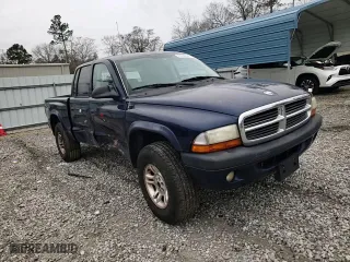 2004 Dodge Dakota Sport with VIN 1D7HG38NX4S577327, listed as a Copart auction lot 45729535 with 166,254 mi miles and Salvage Title. Bid and sale history available at carsss.com. Image 10.