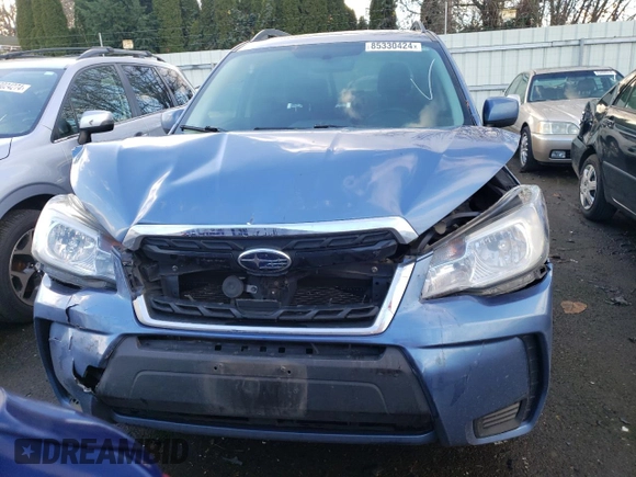 2018 Subaru Forester Premium with VIN JF2SJGECXJH424629, listed as a Copart auction lot 85330424 with 95,871 mi miles and Salvage Title. Bid and sale history available at carsss.com. Image 5.