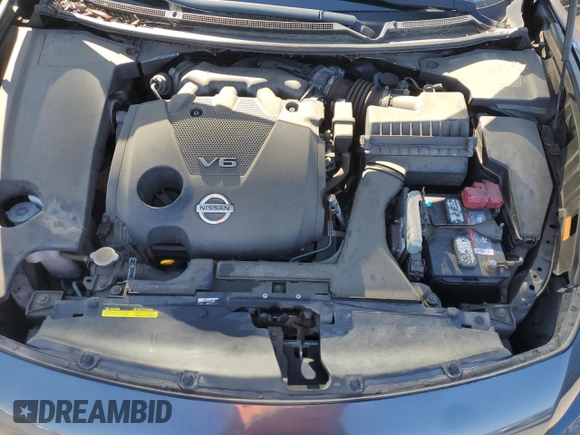 2012 Nissan Maxima 3.5 SV with VIN 1N4AA5AP4CC870014, listed as a Copart auction lot 46805925 with 17,837 mi miles and Salvage Title. Bid and sale history available at carsss.com. Image 11.