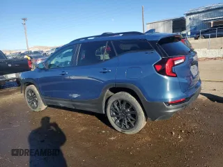 2024 GMC Terrain SLE with VIN 3GKALTEG4RL100402, listed as a Copart auction lot 87672105 with 23,701 mi miles and Salvage Title. Bid and sale history available at carsss.com. Image 2.