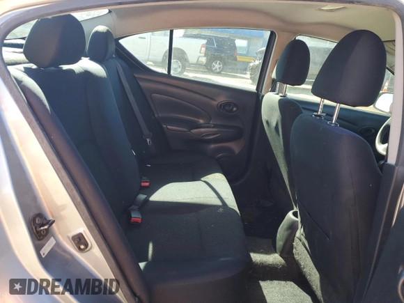 2012 Nissan Versa SV with VIN 3N1CN7AP8CL811607, listed as a Copart auction lot 45140385 with 136,413 mi miles and Salvage Title. Bid and sale history available at carsss.com. Image 10.