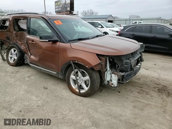 2017 Ford Explorer XLT with VIN 1FM5K8D8XHGA59764, listed as a Copart auction lot 48163295 with Not provided miles and Salvage title. Bid and sale history available at DreamBid. Image 11.