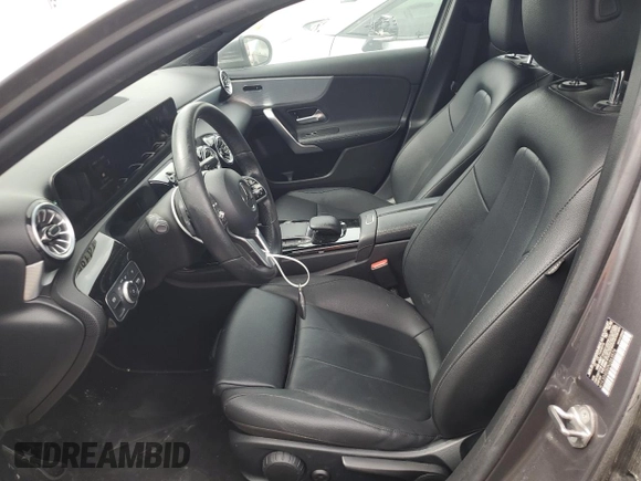 2022 Mercedes-Benz A 220 with VIN W1K3G4EB0NJ363576, listed as a Copart auction lot 41850345 with 109,187 mi miles and Salvage Title. Bid and sale history available at DreamBid. Image 7.