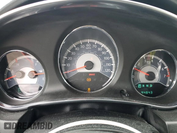 2011 Chrysler 200 Limited with VIN 1C3BC7EG6BN623812, listed as a Copart auction lot 55595095 with 94,843 mi miles and Salvage Title. Bid and sale history available at DreamBid. Image 9.