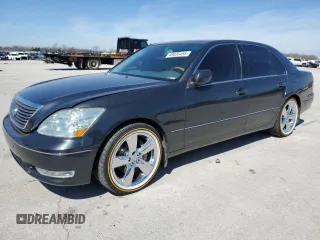 2006 Lexus LS 430 with VIN JTHBN36F765052811, listed as a Copart auction lot 49835455 with 169,771 mi miles and Salvage Title. Bid and sale history available at carsss.com. Image 1.