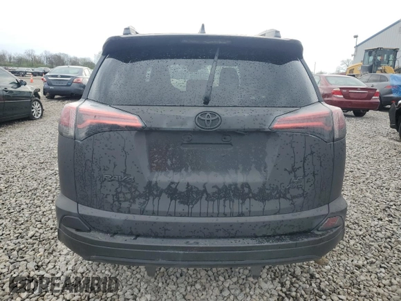 2017 Toyota RAV4 LE with VIN 2T3BFREV1HW616877, listed as a Copart auction lot 46058075 with 66,956 mi miles and Salvage title. Bid and sale history available at DreamBid. Image 6.