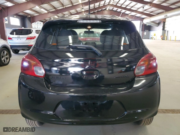 2015 Mitsubishi Mirage DE with VIN ML32A3HJ5FH002327, listed as a Copart auction lot 53505025 with 60,922 mi miles and Clean Title. Bid and sale history available at carsss.com. Image 6.