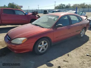 2001 Ford Taurus LX with VIN 1FAFP52U21A130026, listed as a Copart auction lot 76525054 with 147,945 mi miles and Salvage Title. Bid and sale history available at carsss.com. Image 1.