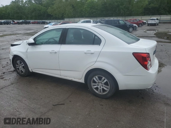 2014 Chevrolet Sonic LT z VIN 1G1JC5SH7E4160011, wystawiony jako Copart lot #57532945 z przebiegiem 136 185 mil mil oraz Szkoda całkowita • Salvage title. Historia ofert i sprzedaży dostępna na DreamBid. Obrazek 2.