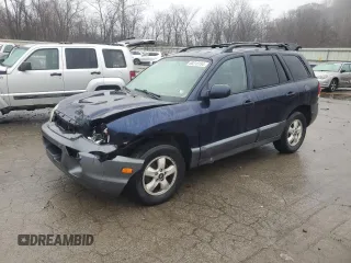 2005 Hyundai Santa Fe GLS with VIN KM8SC73D85U890802, listed as a Copart auction lot 80218154 with 230,793 mi miles and Salvage Title. Bid and sale history available at carsss.com. Image 1.