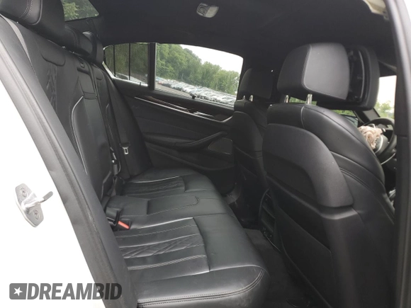 2019 BMW 5 Series M550i xDrive with VIN WBAJB9C54KB288569, listed as a Copart auction lot 58707235 with Not provided miles and Salvage title. Bid and sale history available at DreamBid. Image 10.