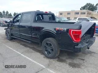 2022 Ford F-150 XL with VIN 1FTFW1E83NFB19601, listed as a IAAI auction lot 41723187 with 21,002 mi miles and . Bid and sale history available at carsss.com. Image 3.