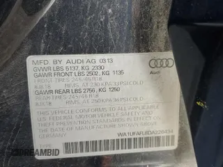 2013 Audi allroad Premium Plus with VIN WA1UFAFL8DA226434, listed as a Copart auction lot 50175725 with 150,450 mi miles and Clean Title. Bid and sale history available at carsss.com. Image 12.