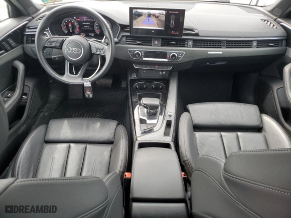 2020 Audi A4 Sedan Premium Plus with VIN WAUENAF45LN005058, listed as a Copart auction lot 52860395 with 79,061 mi miles and Salvage Title. Bid and sale history available at carsss.com. Image 8.