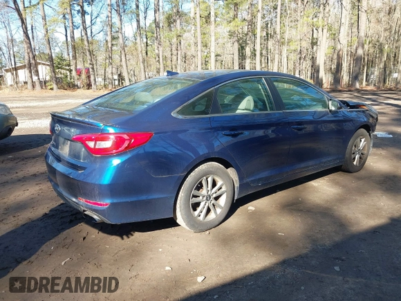 2017 Hyundai Sonata SE with VIN 5NPE24AF8HH509598, listed as a IAAI auction lot 41777706 with 130,264 mi miles and . Bid and sale history available at DreamBid. Image 4.