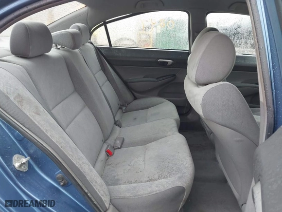 2010 Honda Civic Sdn LX with VIN 19XFA1F51AE015941, listed as a IAAI auction lot 41710847 with 133,929 mi miles. Bid and sale history available at carsss.com. Image 8.