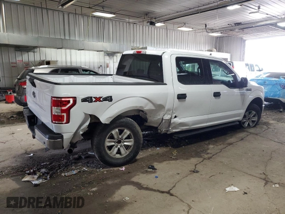 2020 Ford F-150 XL with VIN 1FTEW1E54LKD79284, listed as a Copart auction lot 60667495 with 108,208 mi miles and Salvage title. Bid and sale history available at DreamBid. Image 3.