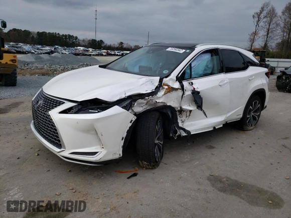 2021 Lexus RX with VIN 2T2HGMDA8MC063766, listed as a Copart auction lot 70268562 with 14,409 mi miles. Bid and sale history available at carsss.com. Image 1.