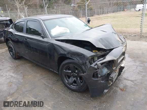 2010 Dodge Charger Police with VIN 2B3AA4CT2AH120654, listed as a IAAI auction lot 41639772 with 183,037 mi miles and . Bid and sale history available at carsss.com. Image 1.