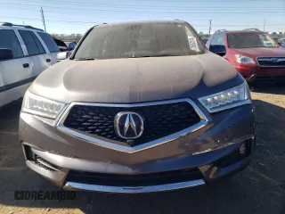 2017 Acura MDX Advance with VIN 5FRYD4H88HB044042, listed as a Copart auction lot 76552514 with 77,475 mi miles and Salvage title. Bid and sale history available at DreamBid. Image 5.