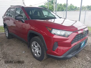 2019 Toyota RAV4 LE with VIN 2T3F1RFV6KC044969, listed as a IAAI auction lot 42222487 with 59,567 mi miles and . Bid and sale history available at DreamBid. Image 1.