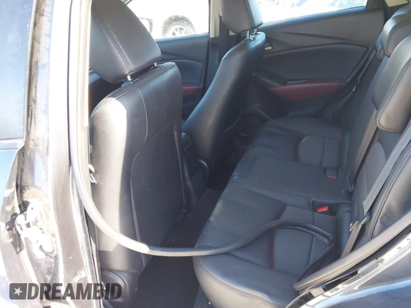 2017 Mazda CX-3 Touring with VIN JM1DKFC72H0167205, listed as a IAAI auction lot 41333632 with 106,063 mi miles. Bid and sale history available at carsss.com. Image 8.
