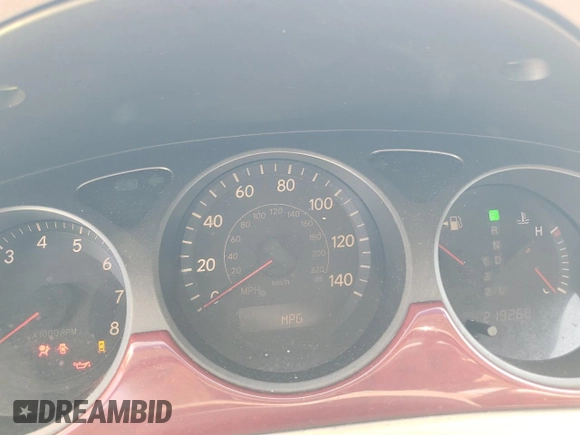 2004 Lexus ES 350 with VIN JTHBA30G745014439, listed as a Copart auction lot 50209995 with 219,268 mi miles and Salvage Title. Bid and sale history available at DreamBid. Image 9.