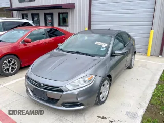 2013 Dodge Dart SE with VIN 1C3CDFAA4DD247102, listed as a Copart auction lot 56041575 with 106,068 mi miles and Clean Title. Bid and sale history available at carsss.com. Image 2.