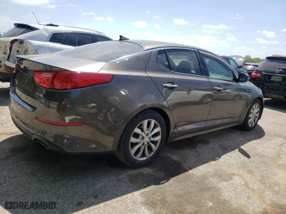 2015 Kia Optima EX with VIN 5XXGN4A76FG391651, listed as a Copart auction lot 54016675 with 155,864 mi miles and Clean Title. Bid and sale history available at carsss.com. Image 3.