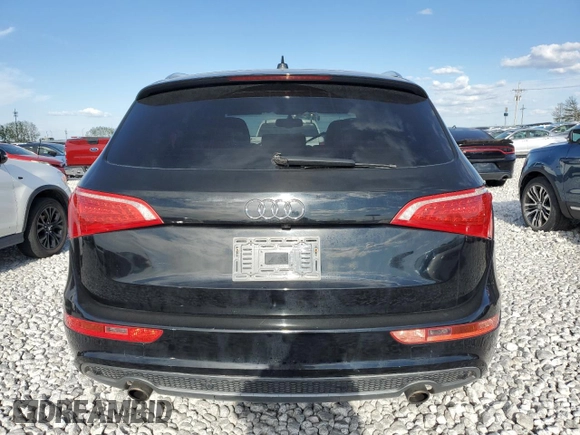2011 Audi Q5 Premium Plus with VIN WA1DKAFP2BA042716, listed as a Copart auction lot 53206115 with 114,109 mi miles and Salvage title. Bid and sale history available at DreamBid. Image 6.