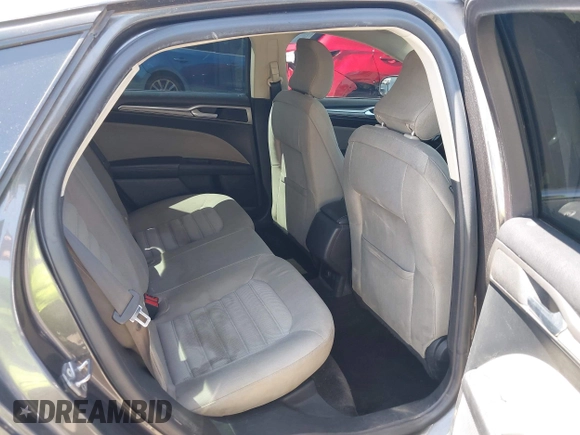 2017 Ford Fusion S with VIN 3FA6P0G70HR408265, listed as a IAAI auction lot 41978119 with 136,796 mi miles. Bid and sale history available at carsss.com. Image 8.