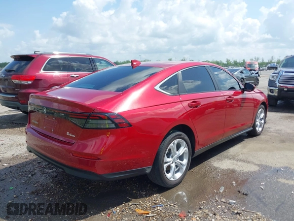 2024 Honda Accord LX z VIN 1HGCY1F23RA010647, wystawiony jako IAAI lot #42082178 z przebiegiem 26 514 mil mil oraz . Historia ofert i sprzedaży dostępna na DreamBid. Obrazek 4.