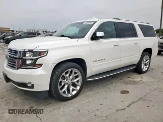 2018 Chevrolet Suburban Premier z VIN 1GNSCJKC5JR184384, wystawiony jako Copart lot #53512255 z przebiegiem 161 503 mil mil oraz Szkoda całkowita • Salvage title. Historia ofert i sprzedaży dostępna na DreamBid. Obrazek 1.